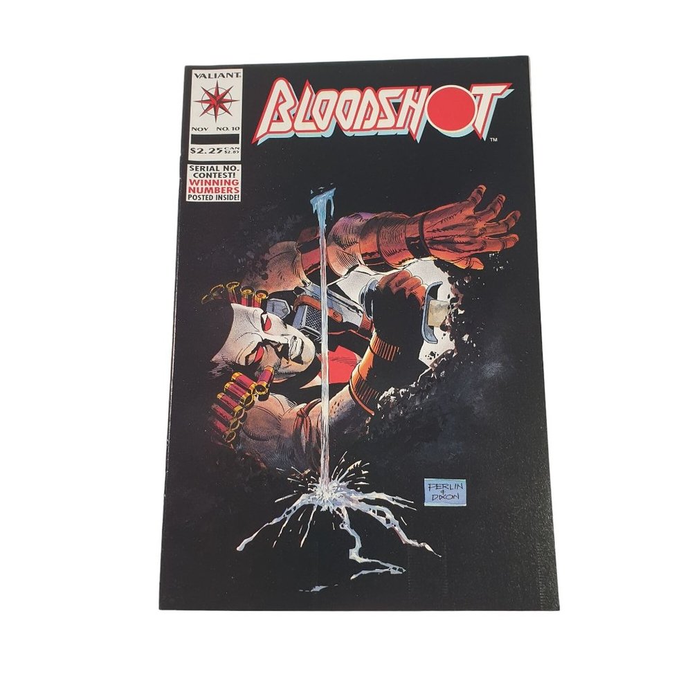 Bloodshot Valiant Comic Book Collector Nov 1993 Bagged Boarded